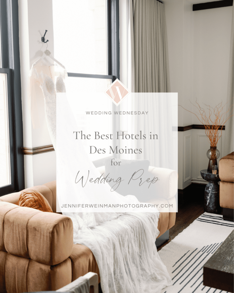 the best wedding prep hotels in des moines for getting ready
